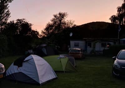 Abend auf dem Camping Siesta